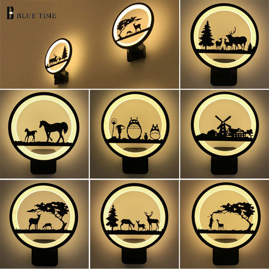 Artistic LED Wall Light Sconce Lamp