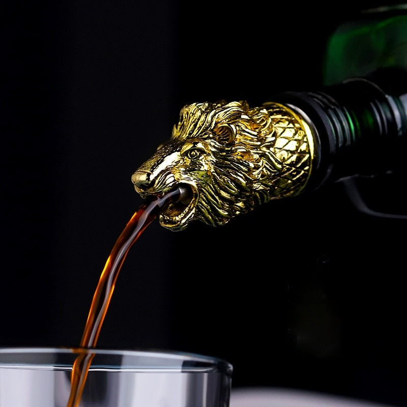 Animal Head Wine Bottle Stopper