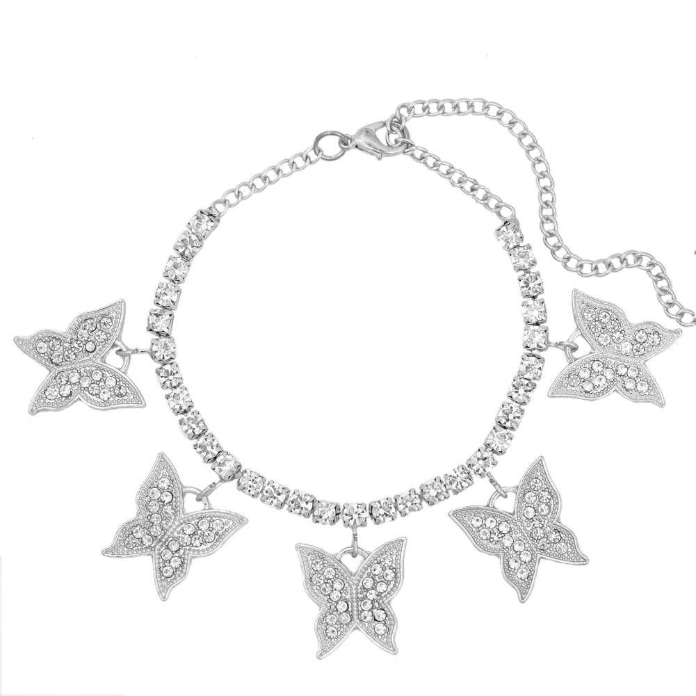 Women's Rhinestone Fashion Ankle Bracelet