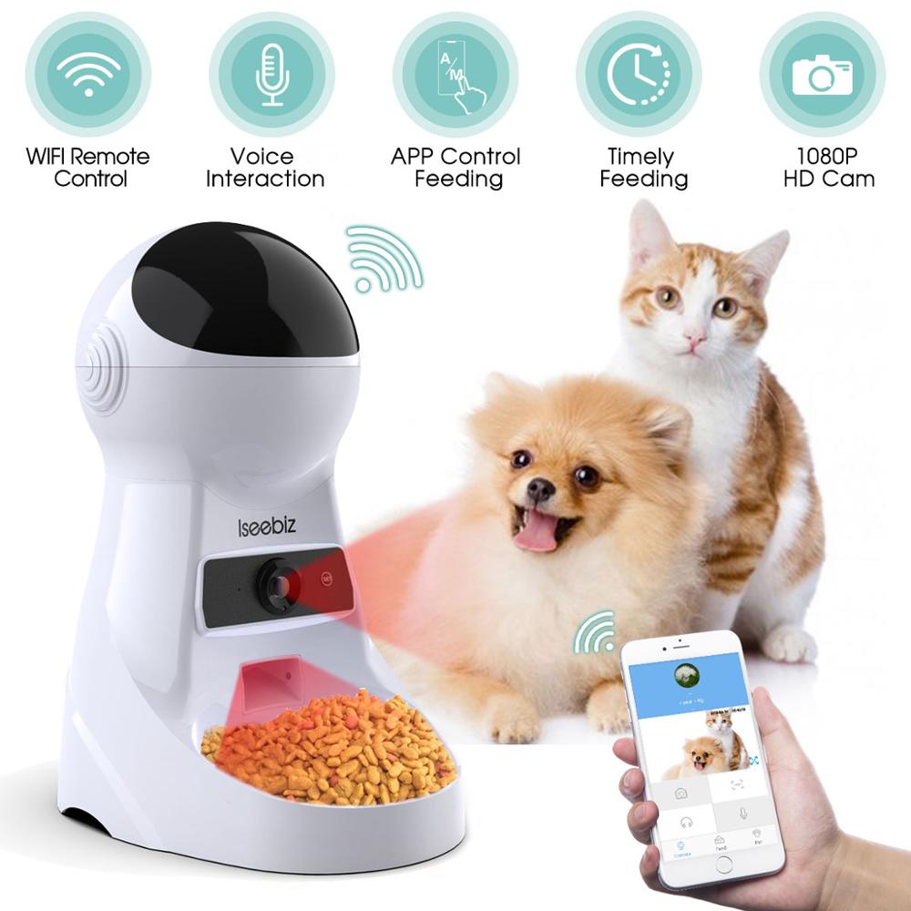 App Controlled Auto Pet Feeder With Camera