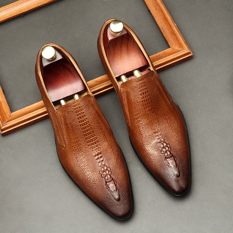 Men's Genuine Leather Dress Shoes