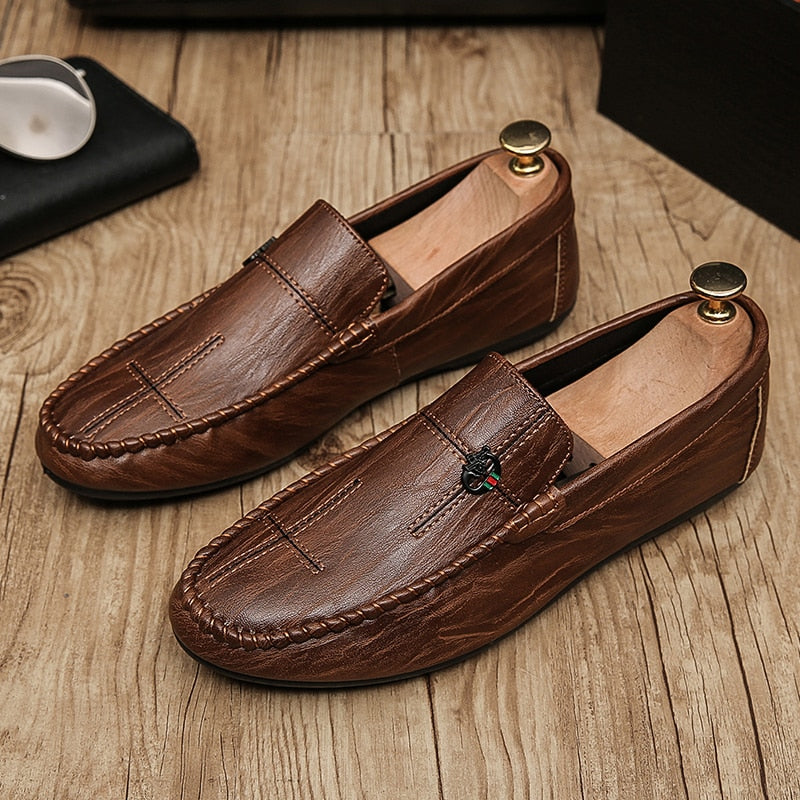 Deluxe Stylish Men Suede Loafer Shoes