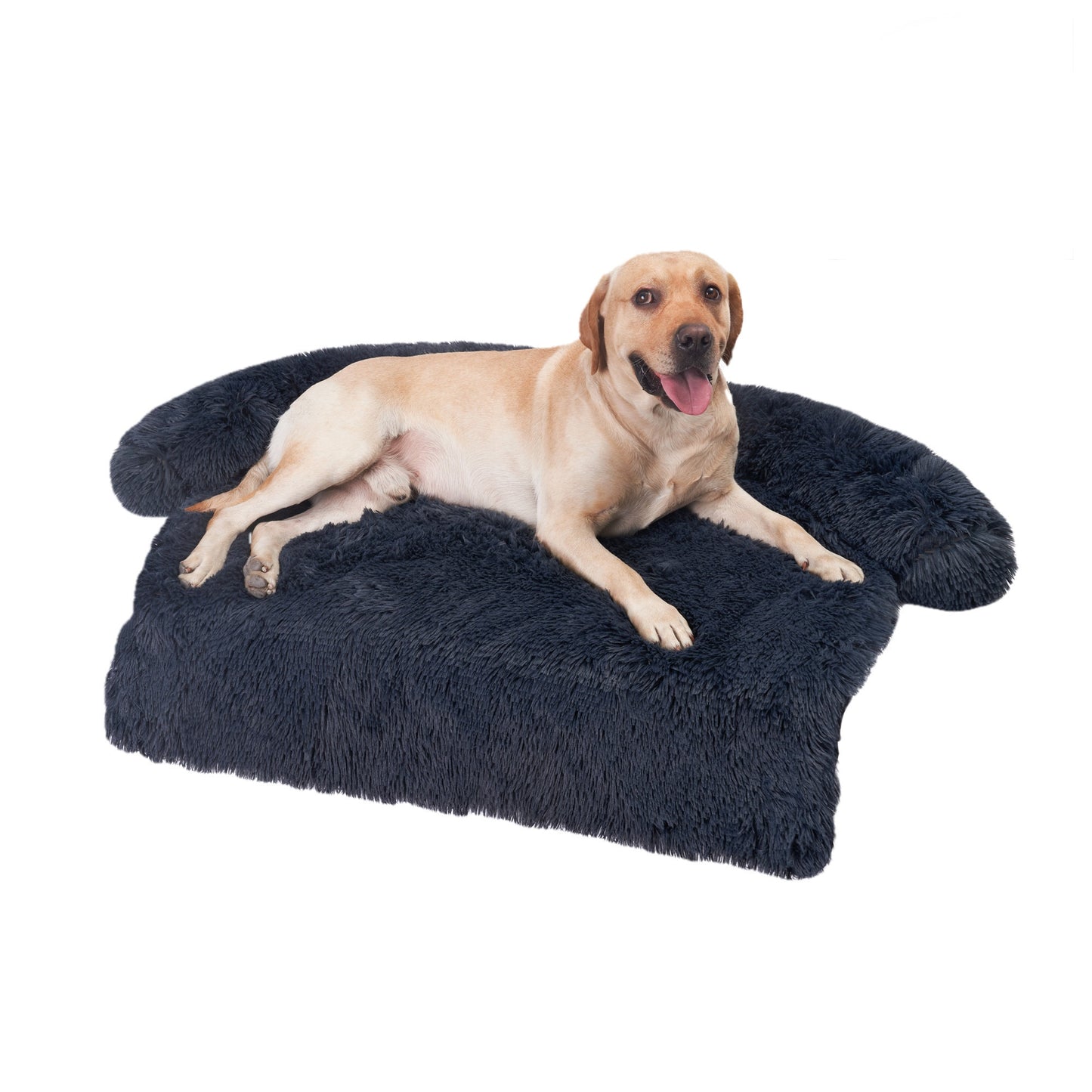 Washable Plush Pet Throw Bed