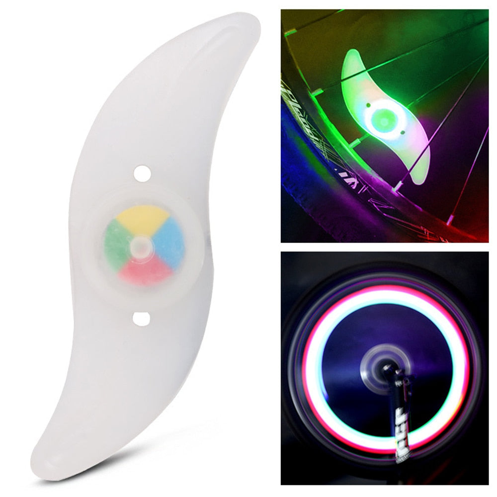 Safety FIrst Colorful Bicycle Wheel Light