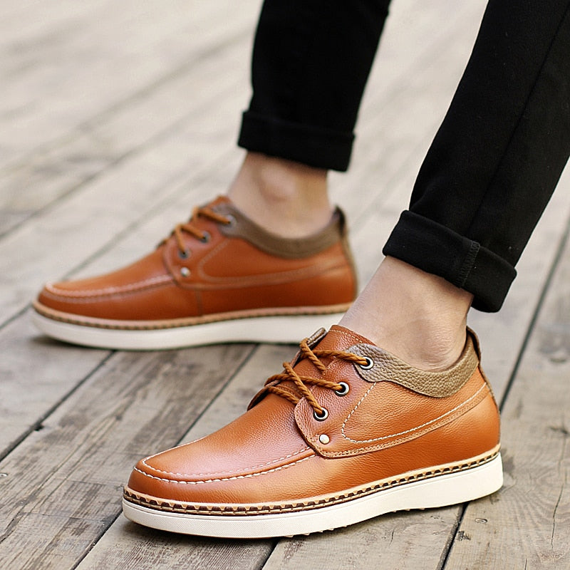 Men's Casual Wear Leather Shoes