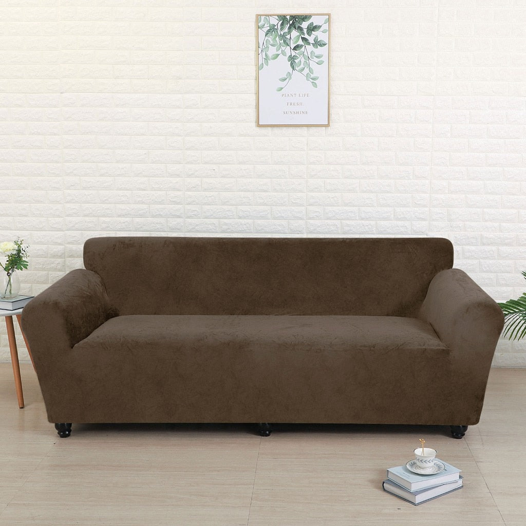 Deluxe Velvet Sofa Cover