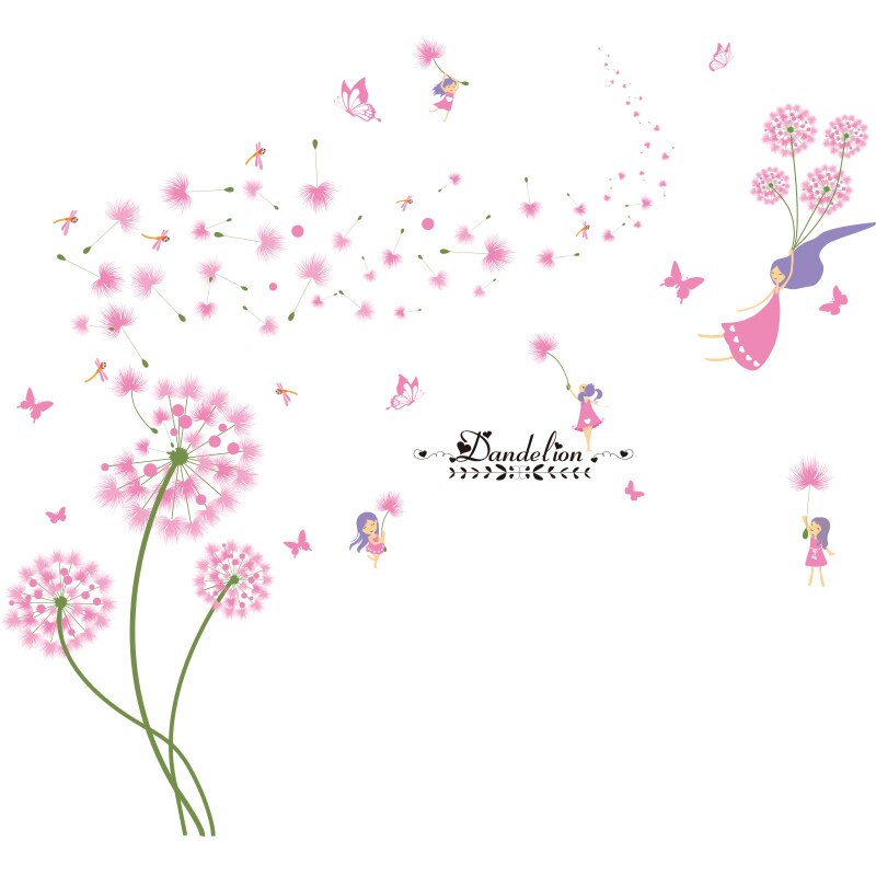 Cute Kids and Babies Flower Princess Wall Art Sticker Decal