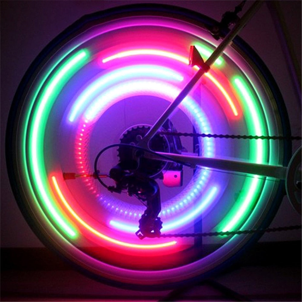 Safety FIrst Colorful Bicycle Wheel Light