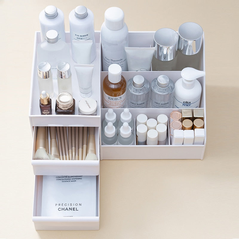 Large Minimalist Makeup Storage