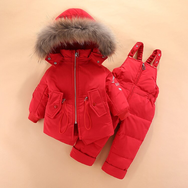 Two Piece Winter Baby Snowsuit