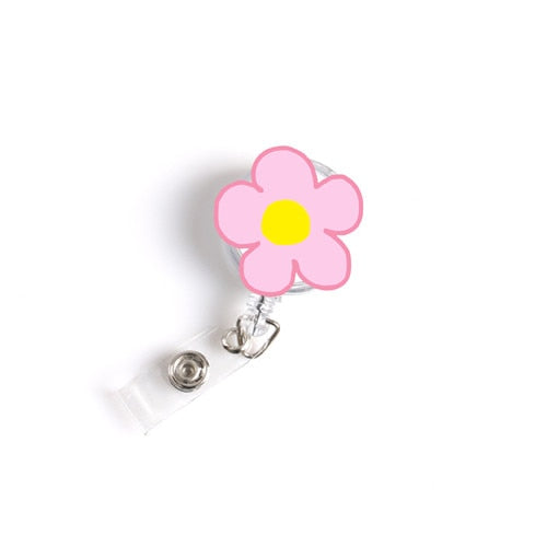 Cute Nurse's Badge Holder Clip