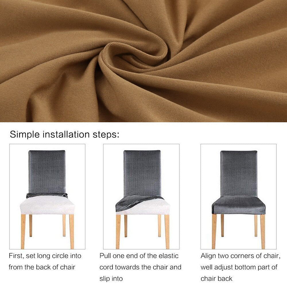 Stretch to Fit Spandex Chair Covers