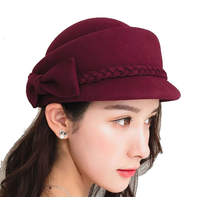 French Beret Fedora Hat