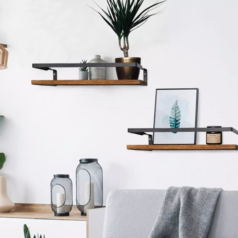 Decorative Wall Mounted Shelf Rack