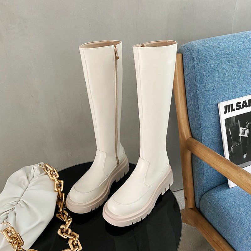 Chunky Heel Winter Boots For Women