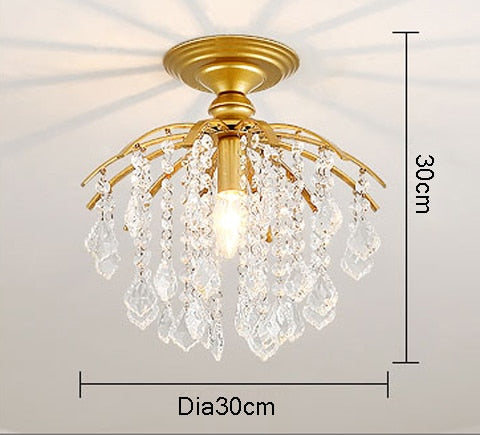 Mini Crystal Chandelier