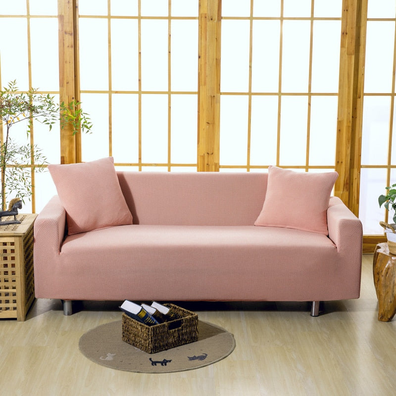 Solid Stretch Home Decor Sofa Covers