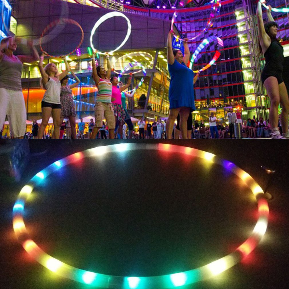 LED Sport Hula Hoop Fitness Gadget