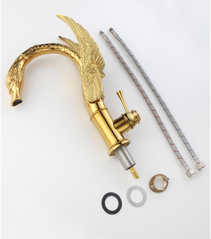 Luxury Design Brass Swan Faucet