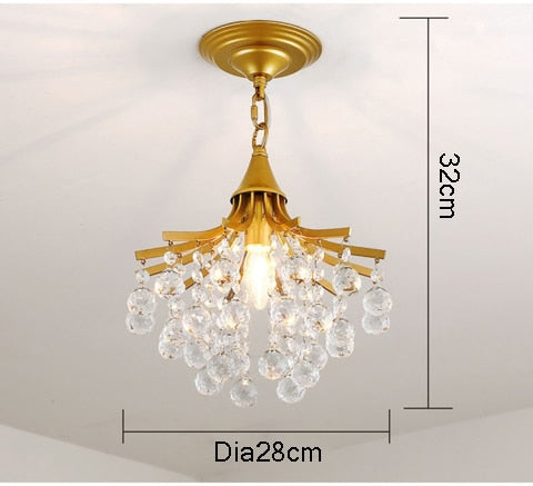 Mini Crystal Chandelier