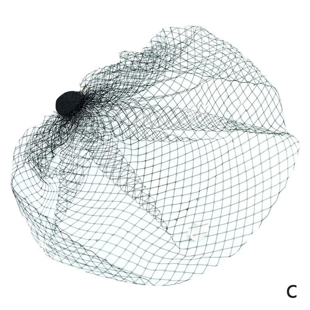 Classic Bridal Net Veil Hat