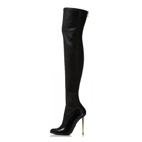 Thigh High Stiletto Boots