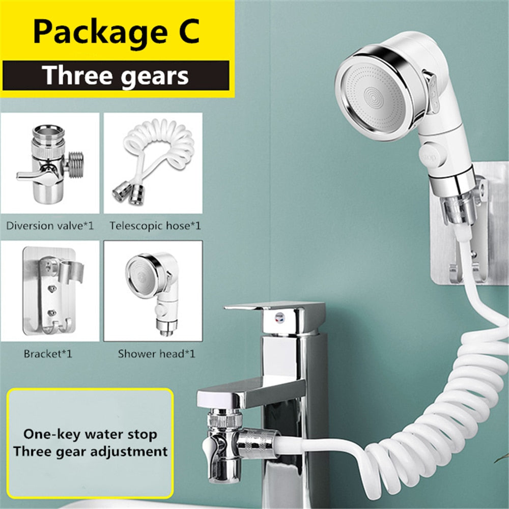 3 Gear Shower Head Faucet