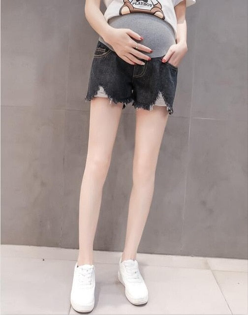 Maternity Denim Shorts