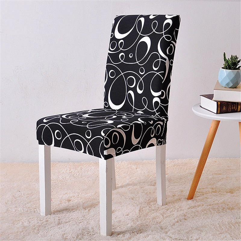 Dining Chair Multi Pattern Fabric Cover