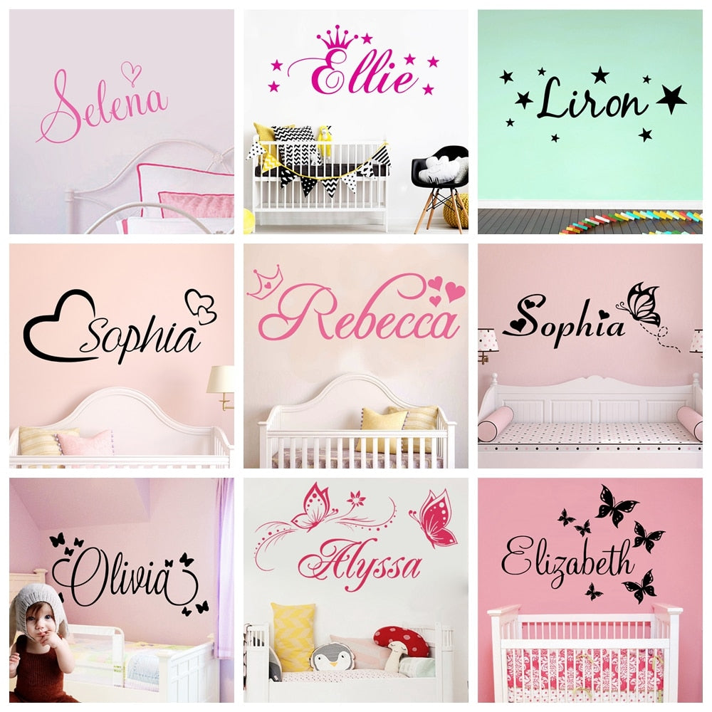 Baby's Name Wall Art