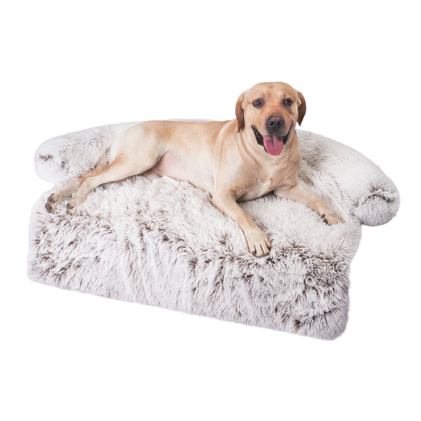 Washable Plush Pet Throw Bed