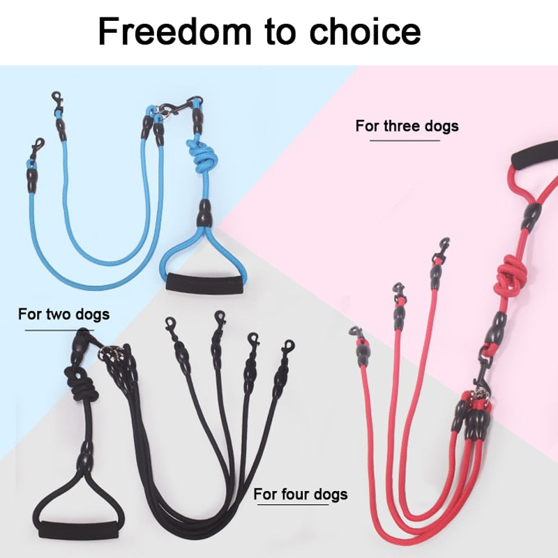 Multi Head Pet Leash