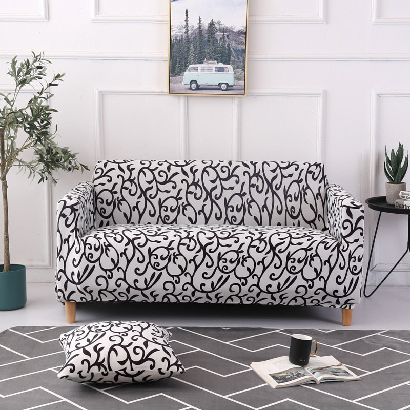 Modern Geometric Sofa Cover – Transform Your Living Room