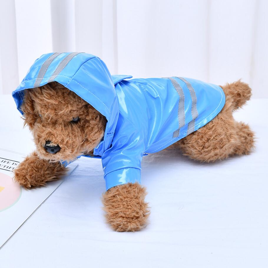 Pet Dog Reflective Strip Raincoat