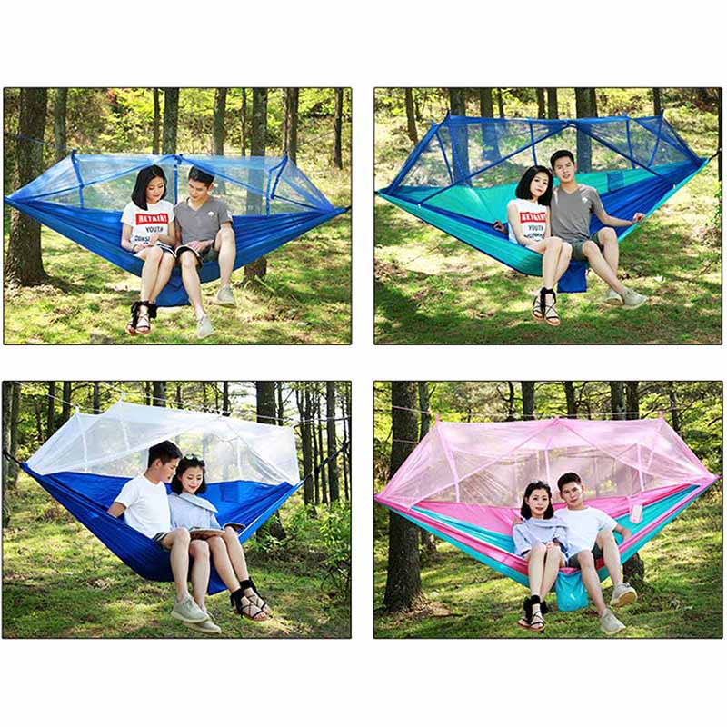 Outdoors Camping Hammock With Net Cover