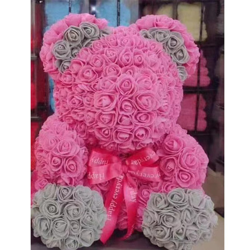 Flower Teddy Bear