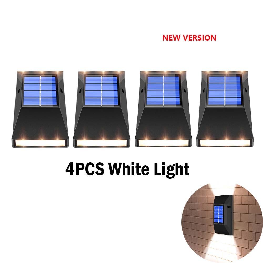 Outdoor Solar Powered Wall Light