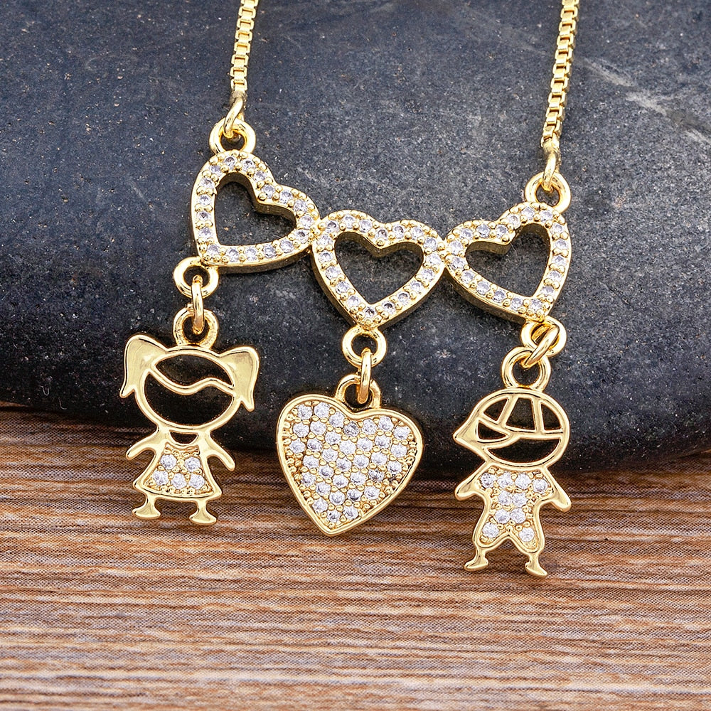 Boy & Girl Necklace