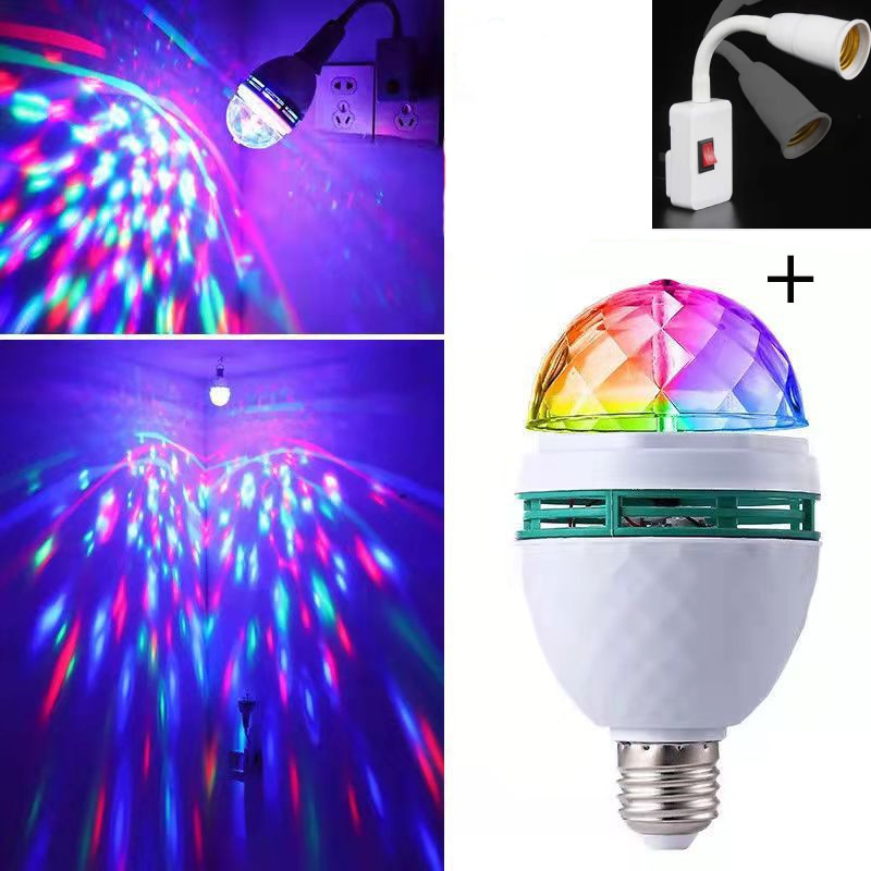 Multi Color Rotating Disco Ball Lights