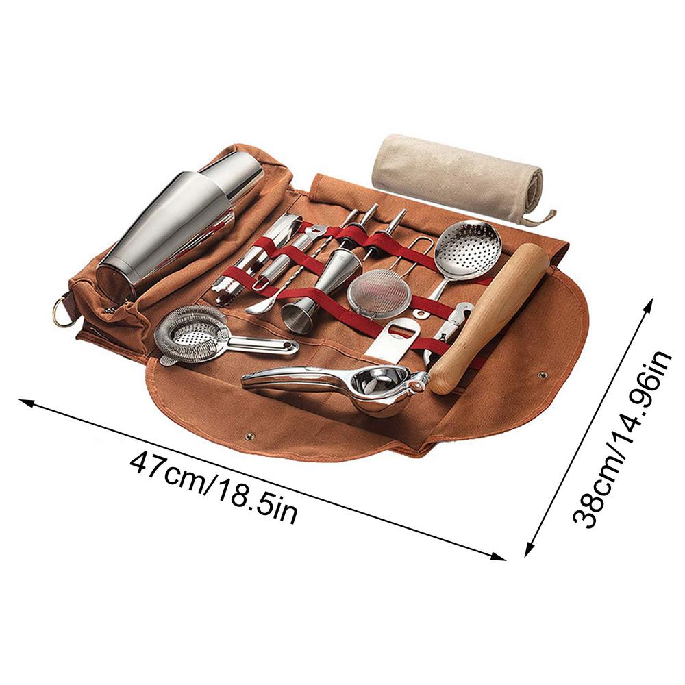 Mixologist Portable Canvas Bag