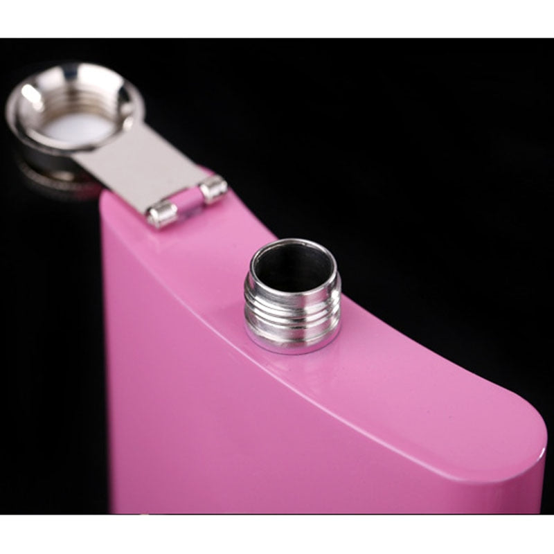 Hip Gal 8 oz. Stainless Steel Wine Flask