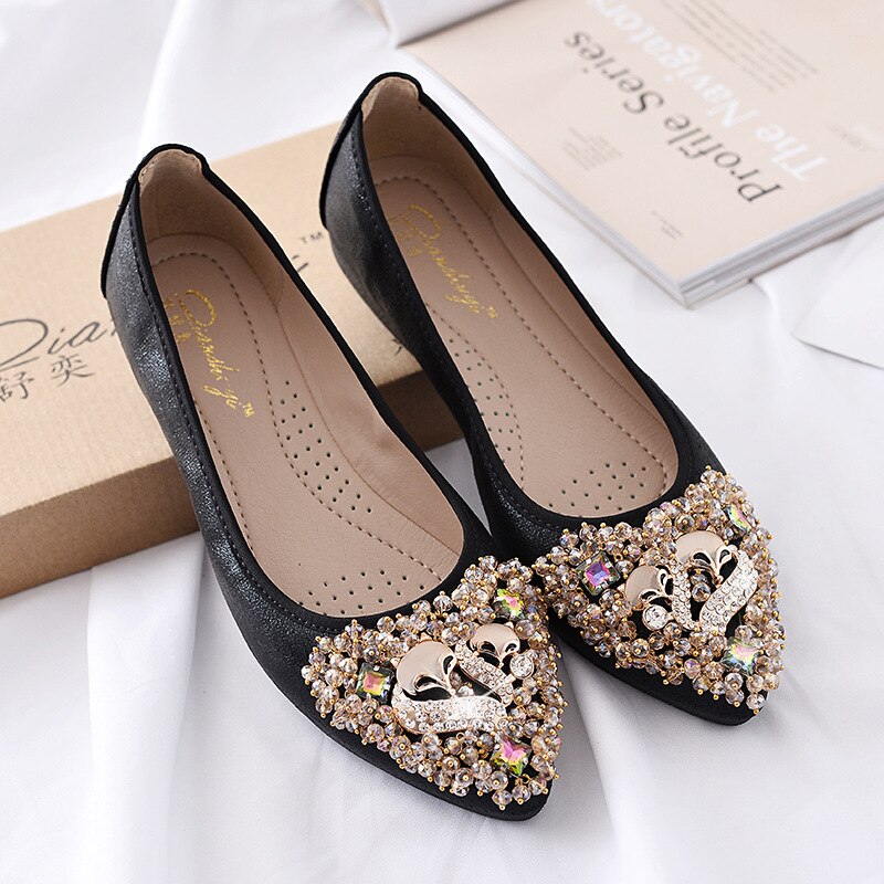 Precious Stones Ballerina Flats