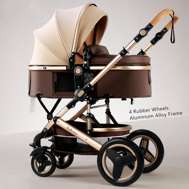 Stylish Mom Luxury 3 piece Baby Stroller