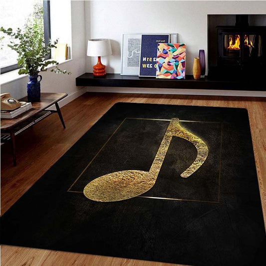 Music Symbol Area Rug