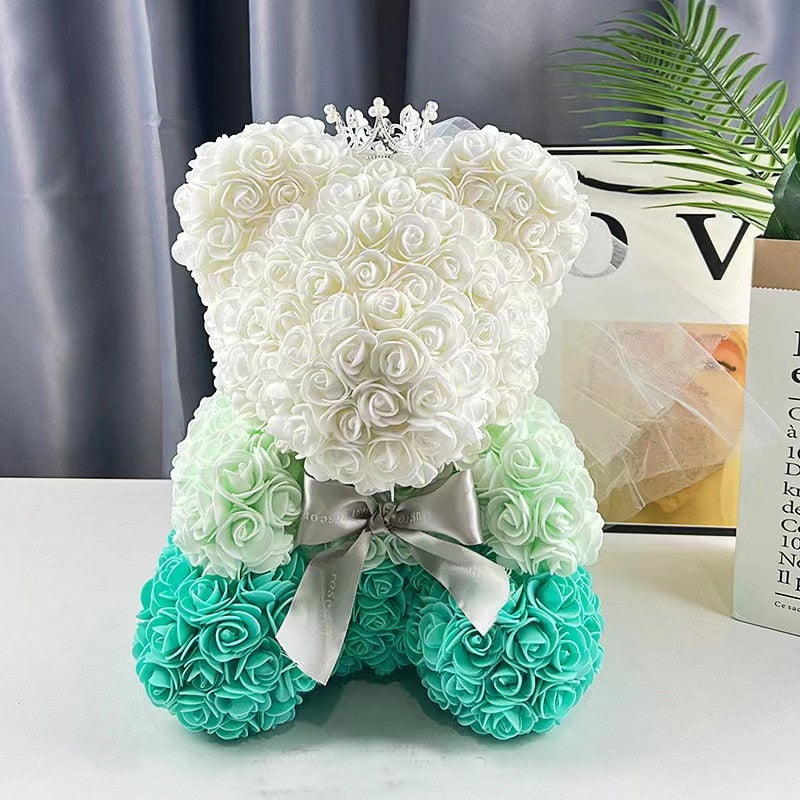 Flower Teddy Bear