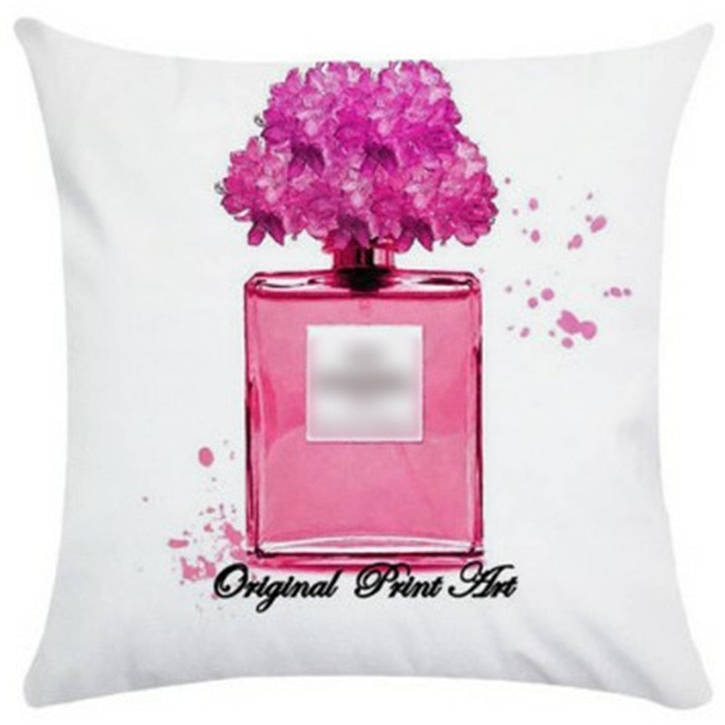 Blush Harmony: Pretty in Pink Couch Cushion Cover Collection