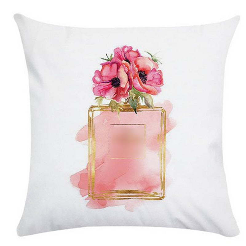 Blush Harmony: Pretty in Pink Couch Cushion Cover Collection