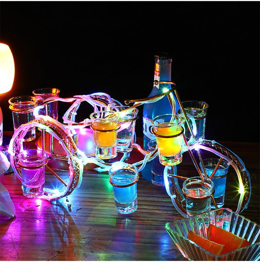 LED Cocktail Wine Rack