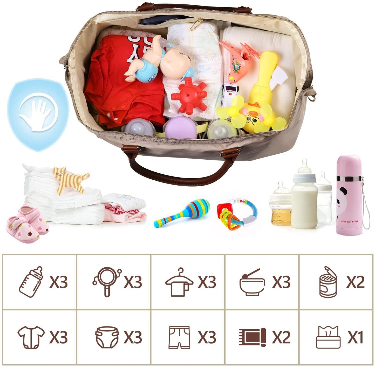 Baby Diaper Bag Set