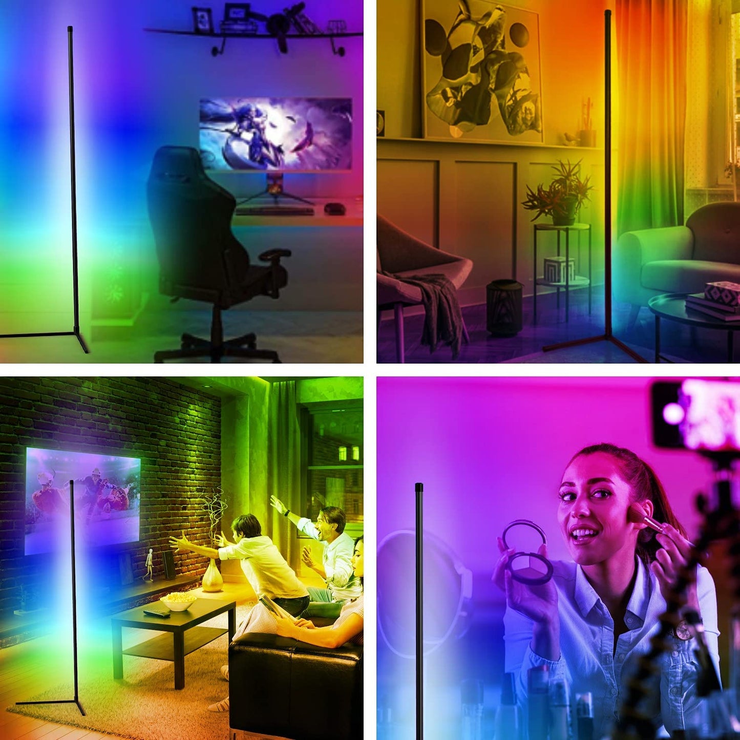 Multicolor App Controlled Music Mood Lamp